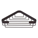 Allied Brass Corner Toiletry Shower Basket in Matte White