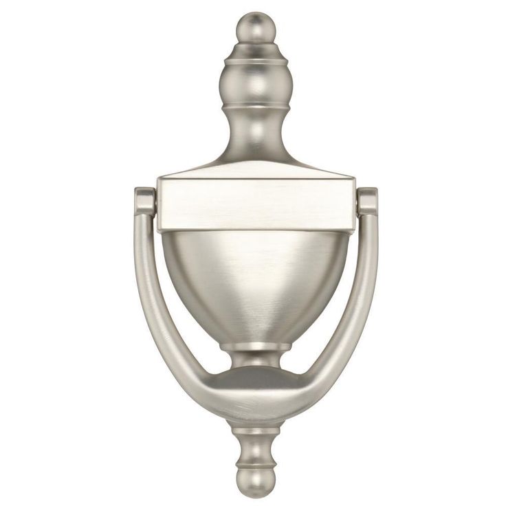 6-5/16 in. Satin Nickel Door Knocker