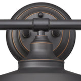 Iron Hill 3-Light Oil-Rubbed Bronze Wall Fixture