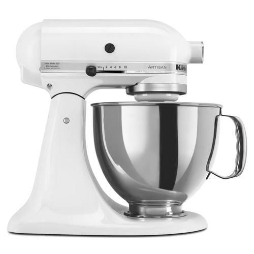 KitchenAid 5-Quart 10-Speed White Residential Stand Mixer