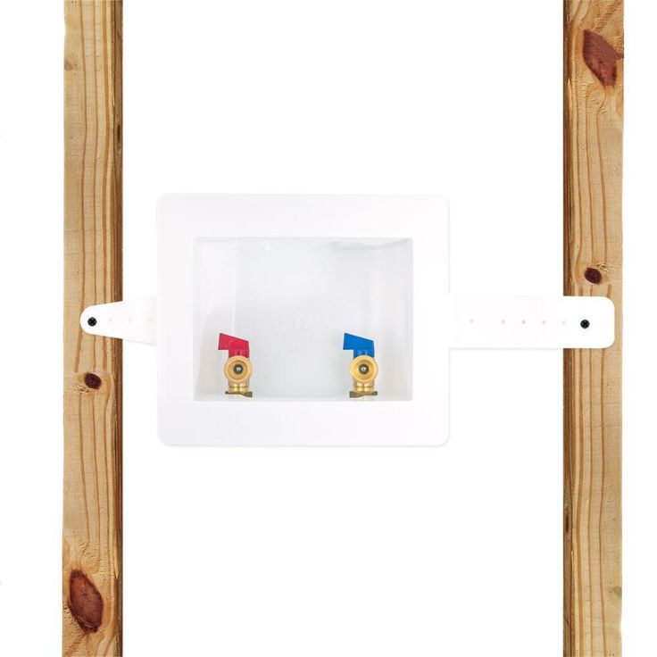 1/2 in. Sweat Center Drain Washing Machine Outlet Box