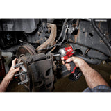 M12 FUEL 12-Volt Lithium-Ion Brushless Cordless Stubby 3/8 in. Impact Wrench and Ratchet Kit (Tool-Only Kit) - Super Arbor