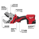 M12 12-Volt Lithium-Ion Cordless ProPEX Expansion Tool Kit W/ M12 PVC Pipe Shear - Super Arbor