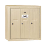 Aluminum Surface-Mounted USPS Access Vertical Mailbox with 3 Door - Super Arbor