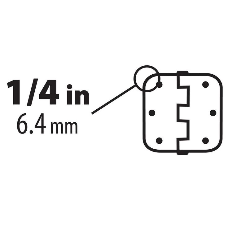 3-1/2 in. x 1/4 in. Radius Satin Nickel Door Hinge Value Pack (12-Pack)