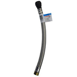 3/4 in. x 18 in. Stainless Steel Push-Fit x Female Pipe Thread Flexi Hose Water Supply Connector - Super Arbor