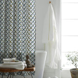 Pix 72 in. Organic Cotton Percale Shower Curtain - Super Arbor