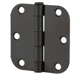 3 in. Oil-Rubbed Bronze 5/8 in. Radius Door Hinge
