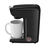 1.25-Cup Black K-Cup Single Serve Coffee Maker