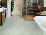 Shaw 8-Piece 12-in x 24-in Siltstone Interlocking Vinyl Tile