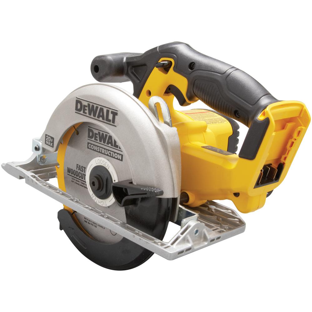 20-Volt MAX Lithium-Ion Cordless 1/4 in. Impact Driver with 20-Volt Cordless 6-1/2 in. Circular Saw (Tool-Only)