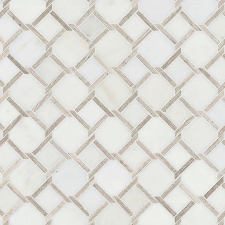 MSI Marbella Lynx 12 in. x 12 in x 10mm Polished Marble Mesh-Mounted Mosaic Tile (10 sq. ft. / case)