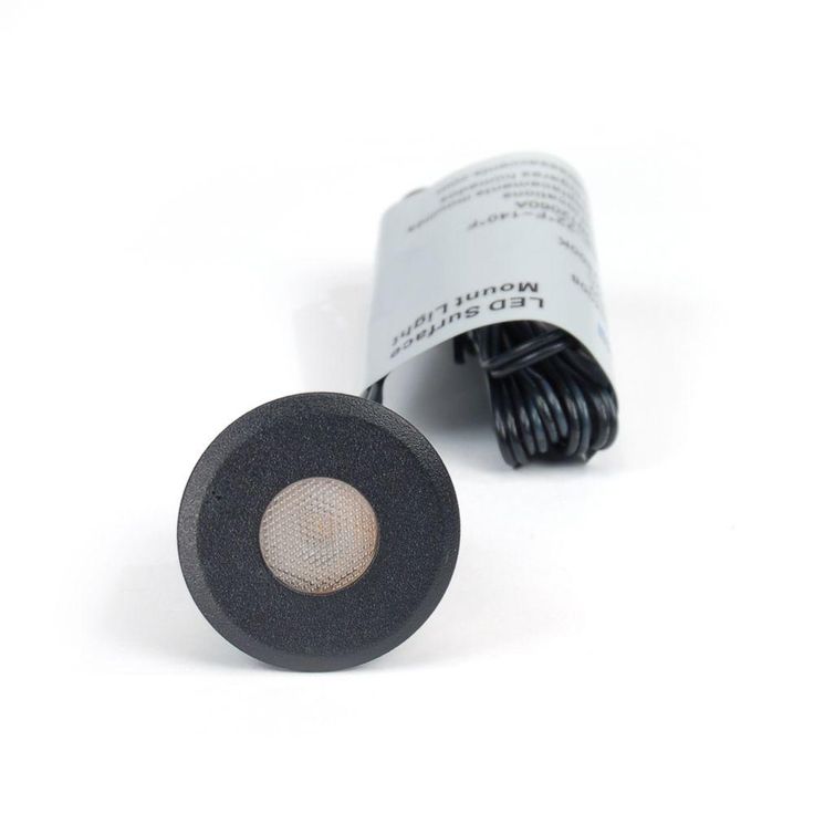 Black Sand LED Surface Mount Light (6-Pack)