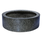 Black Iro Vessel Sink in Speckled Stone - Super Arbor