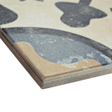 Merola Tile Evoque Carthusian 9-3/4 in. x 9-3/4 in. Porcelain Floor and Wall Tile, Beige (10.88 sq. ft./Case)