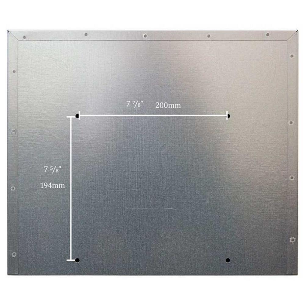 Allux LT150 Galvanized Wall Mount Locking Mailbox - Super Arbor