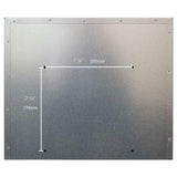 Allux LT150 Galvanized Wall Mount Locking Mailbox - Super Arbor