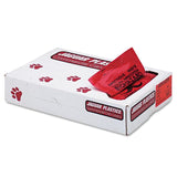 Jaguar Plastics 150-Pack 33-Gallon Red Plastic Can Trash Bag