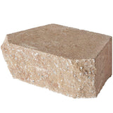 4 in. x 11.75 in. x 6.75 in. Pewter Concrete Retaining Wall Block - Super Arbor