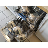 Tulipe 13-Piece Stainless Steel Cookware Set