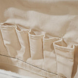 Tool Bag, Canvas with Leather Bottom, 15 Pockets, 20-Inch - Super Arbor
