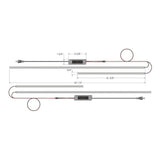 LED Lift Kit 12 ft. 186-Watt Equivalent Integrated LED White Strip Kit Auto or Truck Lift Kit 5000K (1-Pack) - Super Arbor