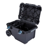CRAFTSMAN 29-in W x 20.25-in H Black Plastic Wheels Lockable Tool Box