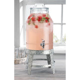 3 Gal. Beverage Dispenser with Galvanized Base