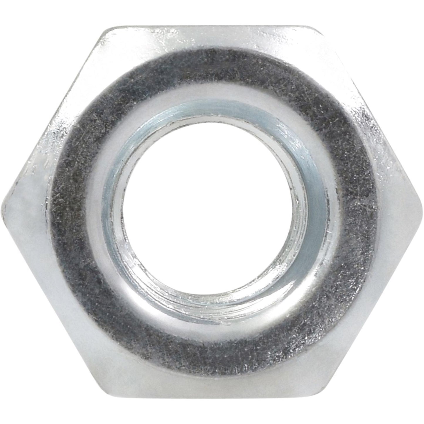Hillman 1/4-20 Zinc-Plated Steel USS Nylon Lock Nut, 100-Pack