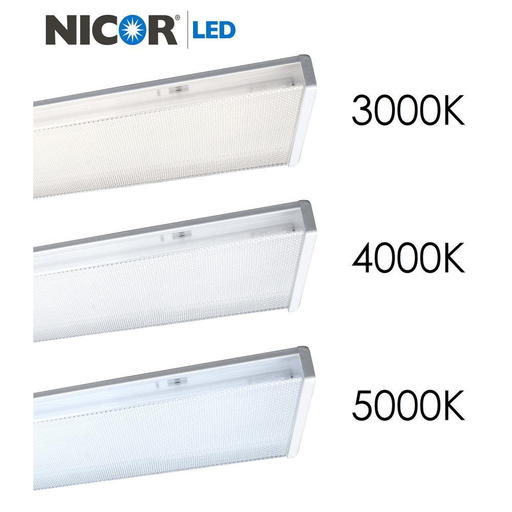 ACW 120-Watt Equivalent White Integrated LED Wraparound Ceiling Light Fixture, 5000K - Super Arbor
