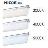 ACW 120-Watt Equivalent White Integrated LED Wraparound Ceiling Light Fixture, 5000K - Super Arbor