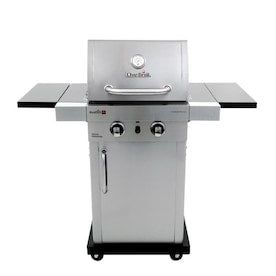Char-Broil Commercial Stainless 2 Liquid Propane and Natural Gas infrared Gas Grill