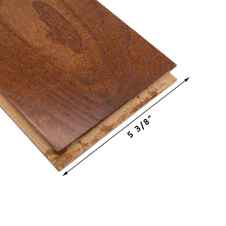 Home Decorators Collection Stratford Red Oak 3/8 in. T X 5.375 in. W Click Lock Smooth Engineered Hardwood Flooring (27.5 sq.ft./case)