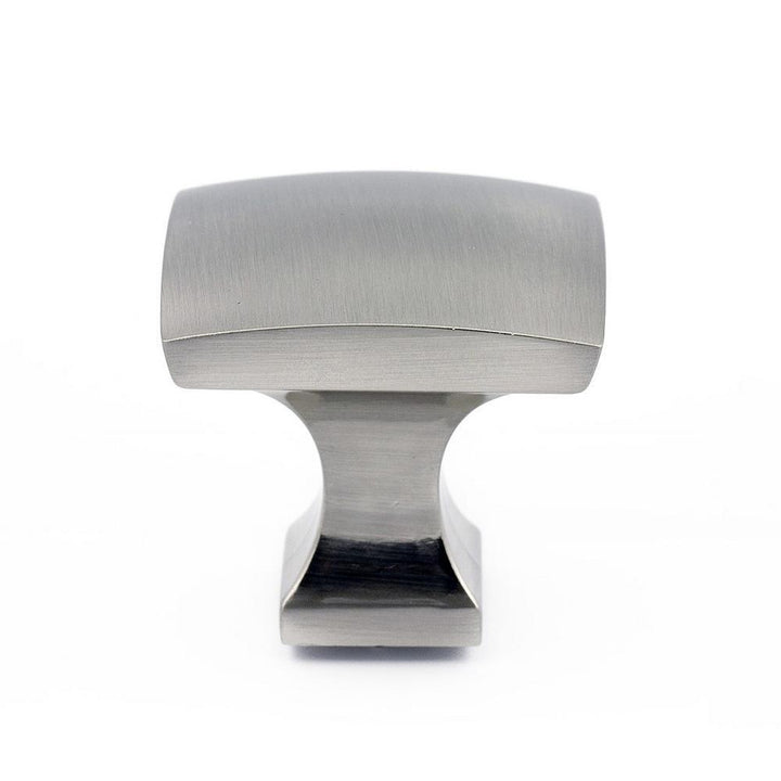 1-5/16 in. x 1-5/16 in. (33 mm x 33 mm) Brushed Nickel Transitional Metal Cabinet Knob - Super Arbor
