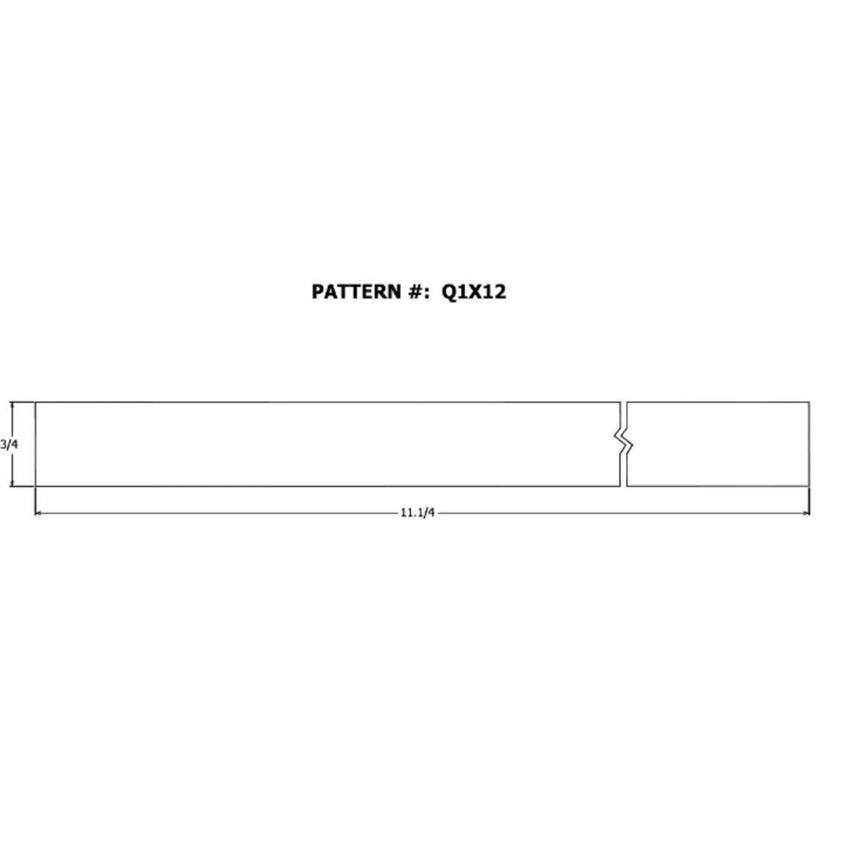 Alexandria Moulding 1 in. T x 12 in. W x 4 ft. L Pine Board