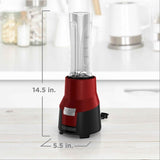 Fusion Blade 20 oz. Personal Red Blender
