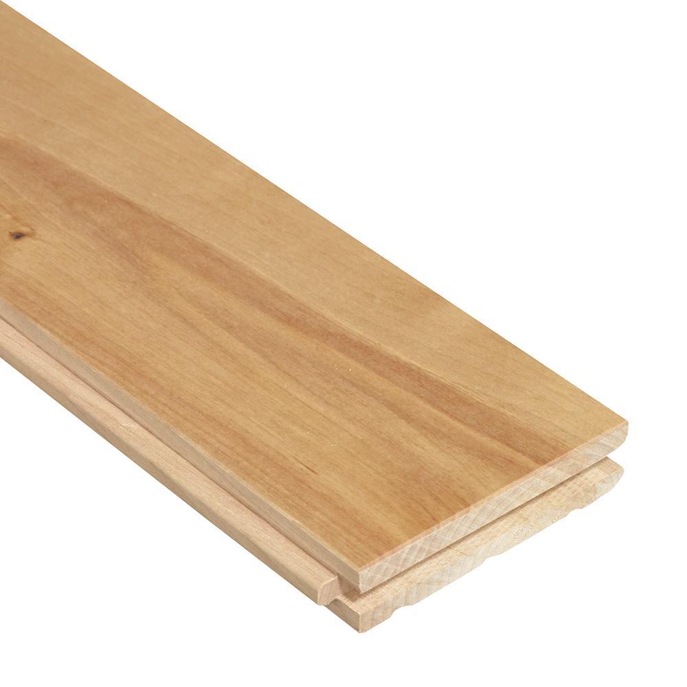 MONO SERRA Canadian Northern Birch Natural 3/4 in.Thick x 4-1/4 in. Wide x Varying Length Solid Hardwood (20 sq. ft. / case) - Super Arbor
