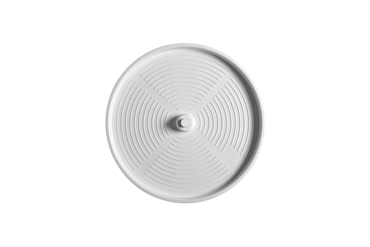 Rev-A-Shelf 32 in Almond Polymer Full-Circle 2-Shelf Lazy Susan (LD-2062 Series)