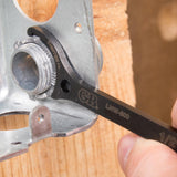 3-Piece Locknut Wrench Tool Kit Fits 0.50 in., 0.75 in. and 1 in. Locknuts - Super Arbor