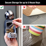 3-1/4 in. W Set Your Own Combination Portable Lock Box - Super Arbor