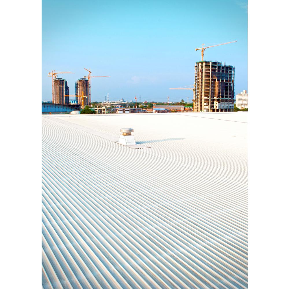 TekTop 5 Gal. Gray 100% Silicone High Solids Roof Coating - Super Arbor