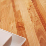 The Baltic Butcher Block Birch 6-ft Natural Straight Butcher Block Birch Kitchen Countertop