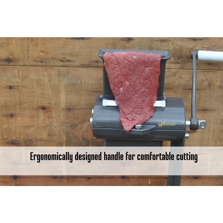 Single-Support Manual Jerky Slicer