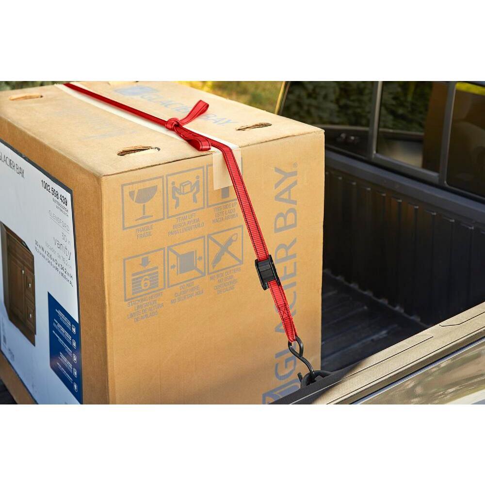 10 ft. x 1 in. Locking Tie Down with S-Hook (4-Pack) - Super Arbor