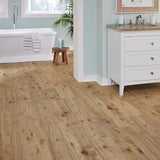 Pergo Pro +WetProtect Jewell Hickory Waterproof Wood Plank Laminate Flooring