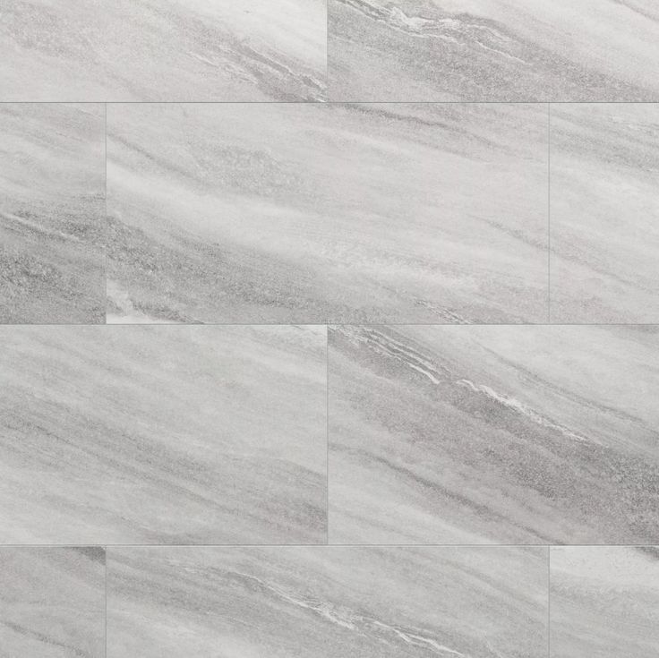 Brushed Silver Rigid Core Luxury Vinyl Plank - Foam Back