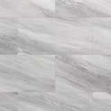 Brushed Silver Rigid Core Luxury Vinyl Plank - Foam Back
