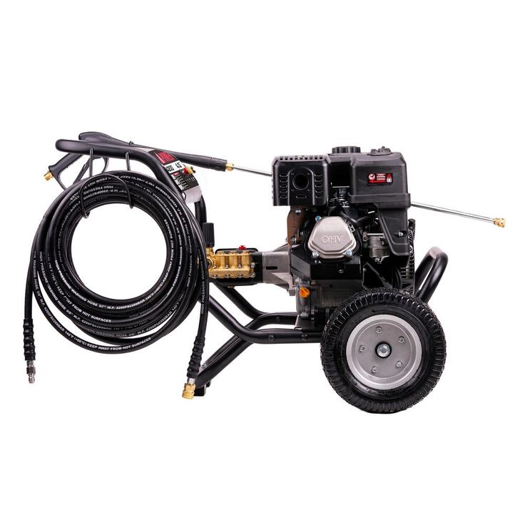A-iPower 4200 PSI 4.0 GPM Powered Cold Water Gas Pressure Washer