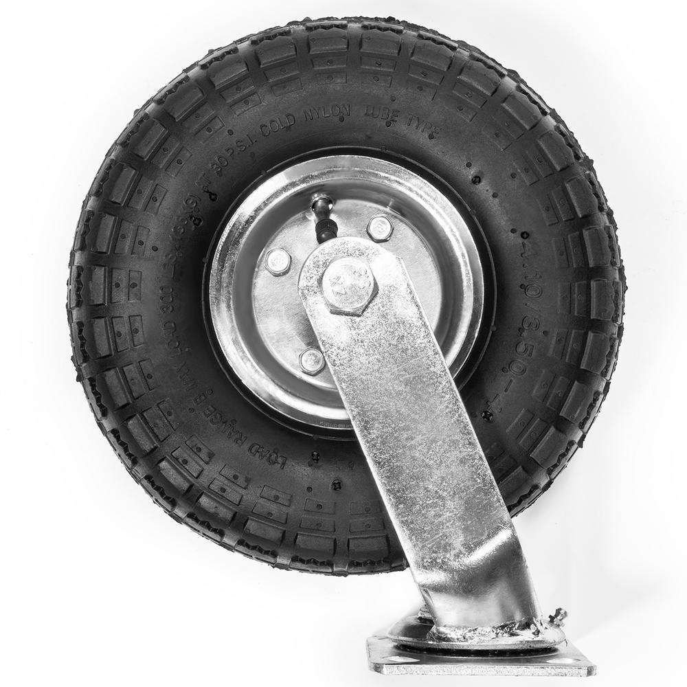 10 in. Industrial Casters (4-Pack) - Super Arbor
