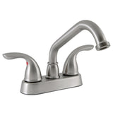 Ashland 2-Handle Utility Faucet in Satin Nickel - Super Arbor